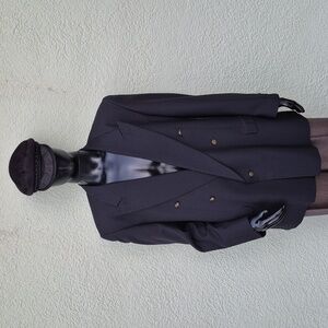 Countess Mara for Baron's Men's Vintage Luxury Sport Coat (Gold Button Accents)